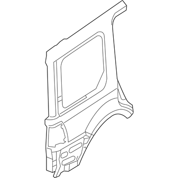 Lincoln 9L1Z-7827840-A Panel - Quarter - Outer