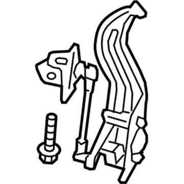 Lincoln DE9Z-5A967-F Bracket And Lever Assembly
