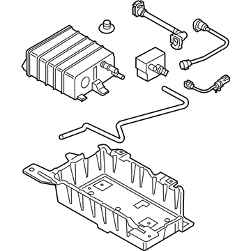 Ford JR3Z-9D653-C Cannister - Fuel Vapour Storage