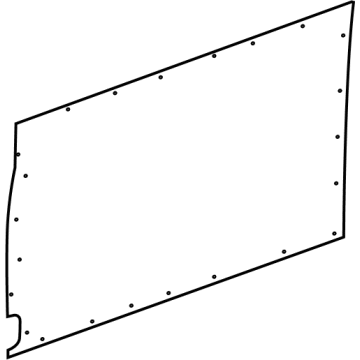 Ford LK4Z-6142410-B Moulding