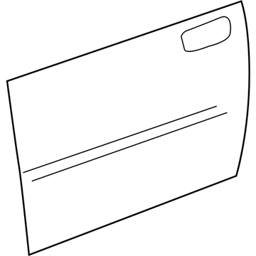 Ford 1F2Z-1620200-AA Panel Assembly - Door Outer