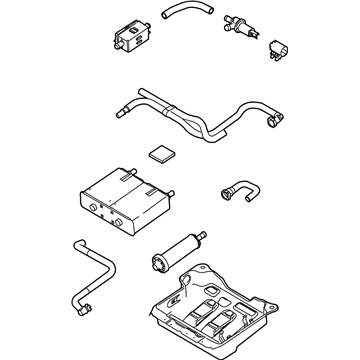 Ford F6DZ-9D653-BA Reservoir Assembly
