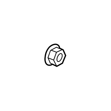 Ford DT1Z-00811-B Nut