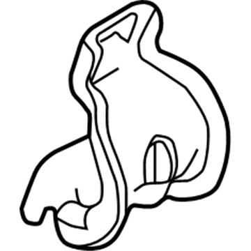 Ford CV6Z-5486-B Clamp - Rubber Bush