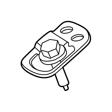 Ford -W719378-S439 Bolt And Retainer Assembly - Front