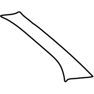 Ford 3C2Z-1503598-AAA Moulding - Windshield