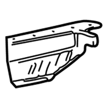 Ford F7UZ-1513228-AAA Plate - Door Scuff