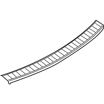 Ford 8A8Z-17B807-A Pad - Bumper