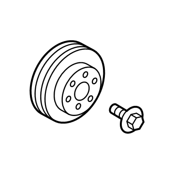 Lincoln NJ5Z-6312-A Pulley - Crankshaft