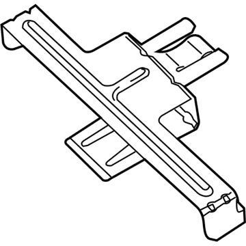 BC3Z-12A659-D Ford ECM Bracket Illustration 1 of 1