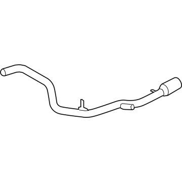 Ford Exhaust Tip - NL3Z-5202-A