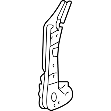 Mercury 8L8Z-7822842-A Reinforcement Assembly - Door Hinge