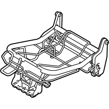 Ford 9T1Z-1763160-A Frame And Spring - Rear Seat Cushion