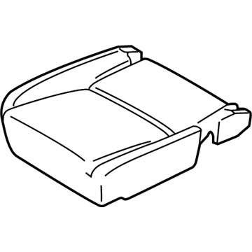 Ford 9T1Z-1763840-B Pad - Rear Seat Cushion