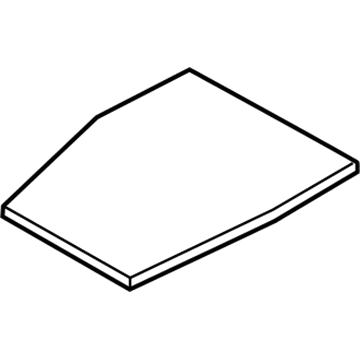 Ford 9T1Z-1763840-C Pad - Rear Seat Cushion