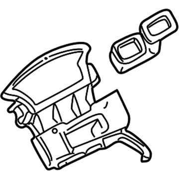 Ford YS4Z-19B680-BA Duct - Air