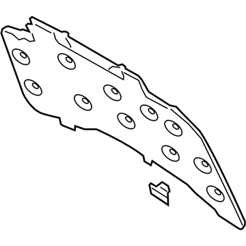 Ford HP5Z-16738-A Insulator, Front HP5Z-16738-A Ford Insulator, Front Illustration 1 of 1