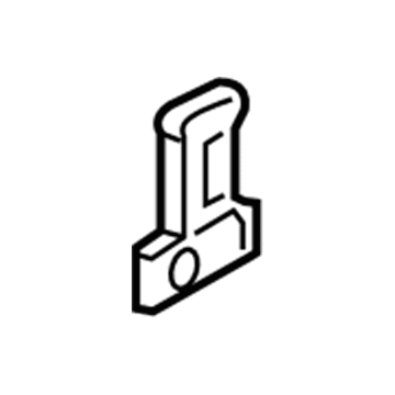 Ford DP5Z-16B702-A Lift Cylinder Support Bracket DP5Z-16B702-A Ford Lift Cylinder Support Bracket Illustration 1 of 1