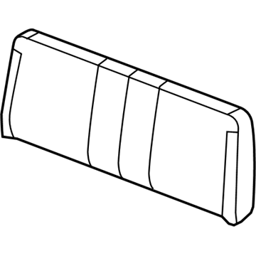 Ford 8C3Z-2666600-GA Cover Assembly - Seat Back