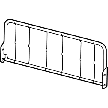 Ford 8C3Z-26613A38-A Frame - Rear Seat Back