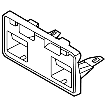 Ford PC3Z-17A385-BB Bracket - License Plate