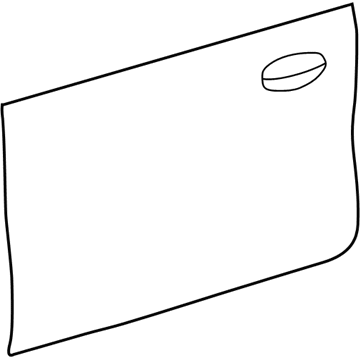 Ford F7DZ-5420200-AA Panel Assembly - Door Outer