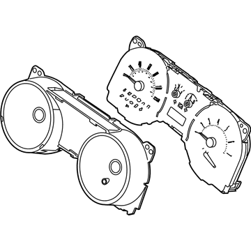 Ford CR3Z-10849-AA Instrument Cluster