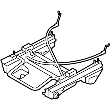 Lincoln BE9Z-74606A50-A Support - Rear Seat Cushion
