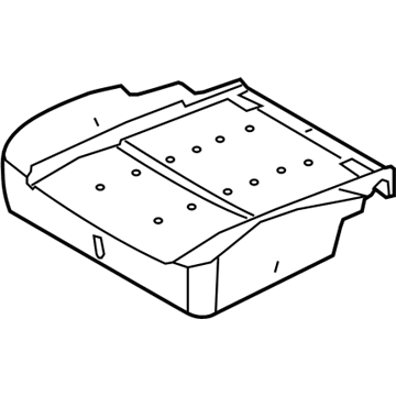 Lincoln MKT Seat Cushion - DE9Z-7463840-B