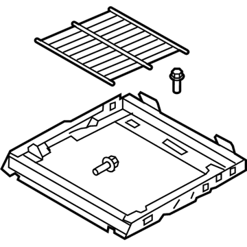 Lincoln AU5Z-7463160-A Frame And Spring - Rear Seat Cushion