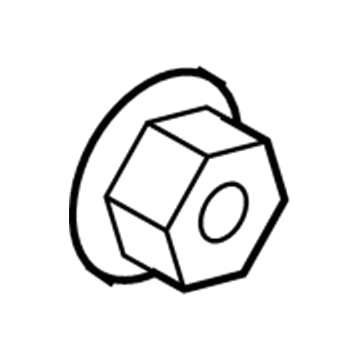 Ford -W708176-S440 Nut - Hex. - Flanged