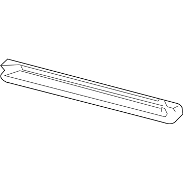 3L2Z-16N454-AAB Ford Step Cover, Passenger Side Illustration 1 of 1