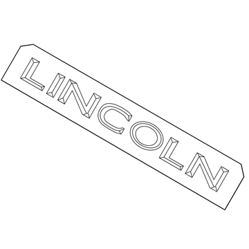 Lincoln 2L7Z-7842528-CA Name Plate