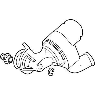 Ford Explorer Engine Oil Cooler - F87Z6A642CA