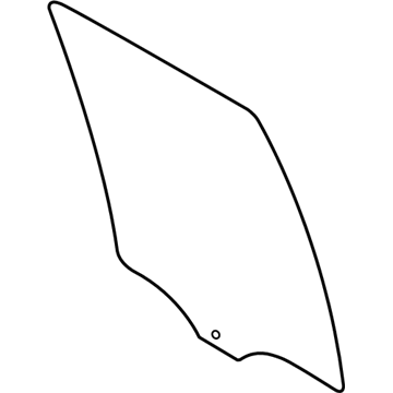 Ford FL3Z-1825712-B Glass - Quarter Window