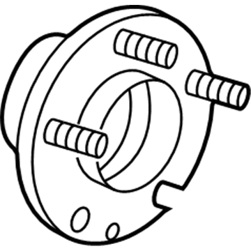 Ford 6E5Z-1104-BA Hub Assembly - Wheel