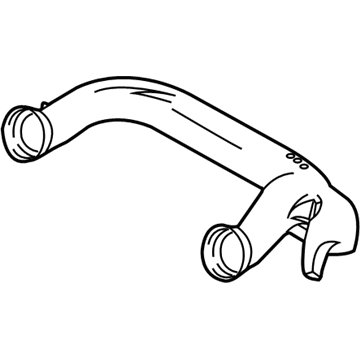 9L3Z-19A843-A Ford Heater Duct, Driver Side Illustration 1 of 1