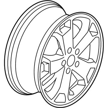 Ford DT1Z-1007-E Wheel Assembly
