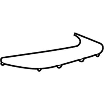 Ford 1L5Z-17B807-AAB Pad - Bumper