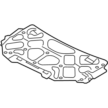 Mercury 6G1Z-16738-A Insulator - Hood