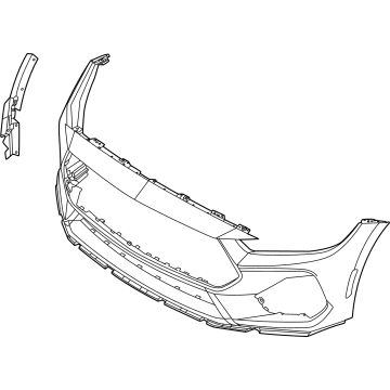 Ford PR3Z-17D957-BAPTM Bumper Assembly - Front