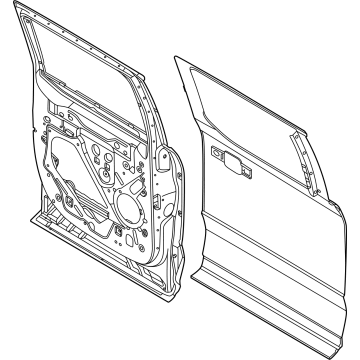 Ford PC3Z-1624630-B Door Shell