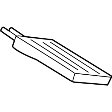 Mercury H2MZ-18476-M Heater Assembly - Less Radiator