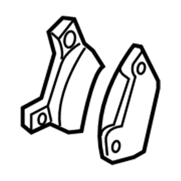 Mercury 8L2Z-2V200-B Pad - Brake