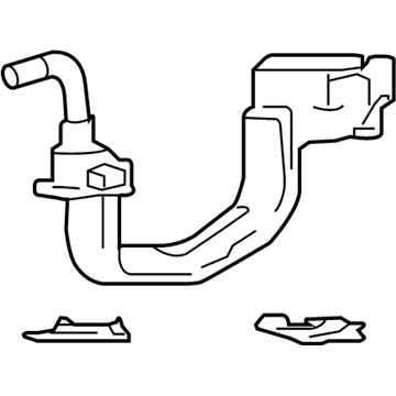 Ford 3L3Z-8C368-E Pipe - Water Bypass