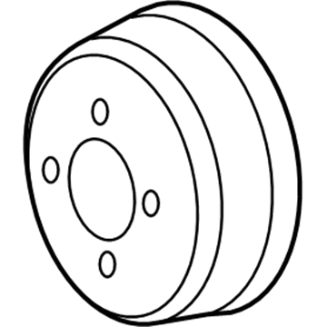 Ford AC3Z-8509-CA Pulley - Water Pump