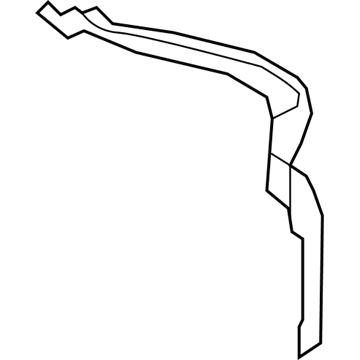 Lincoln 7T4Z-7845114-B Trough - Luggage Compartment Drain