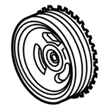 Ford CV6Z-6312-D Pulley - Crankshaft