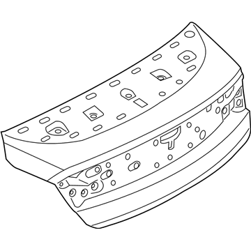 Lincoln DP5Z-5440110-A Door Assembly - Luggage Compartment