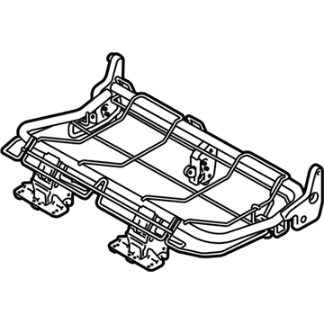 Ford 9T1Z-1763161-A Frame And Spring - Rear Seat Cushion
